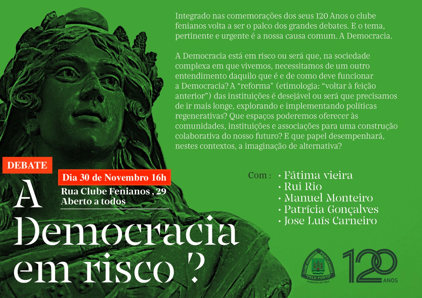 Debate: A Democracia em Risco?