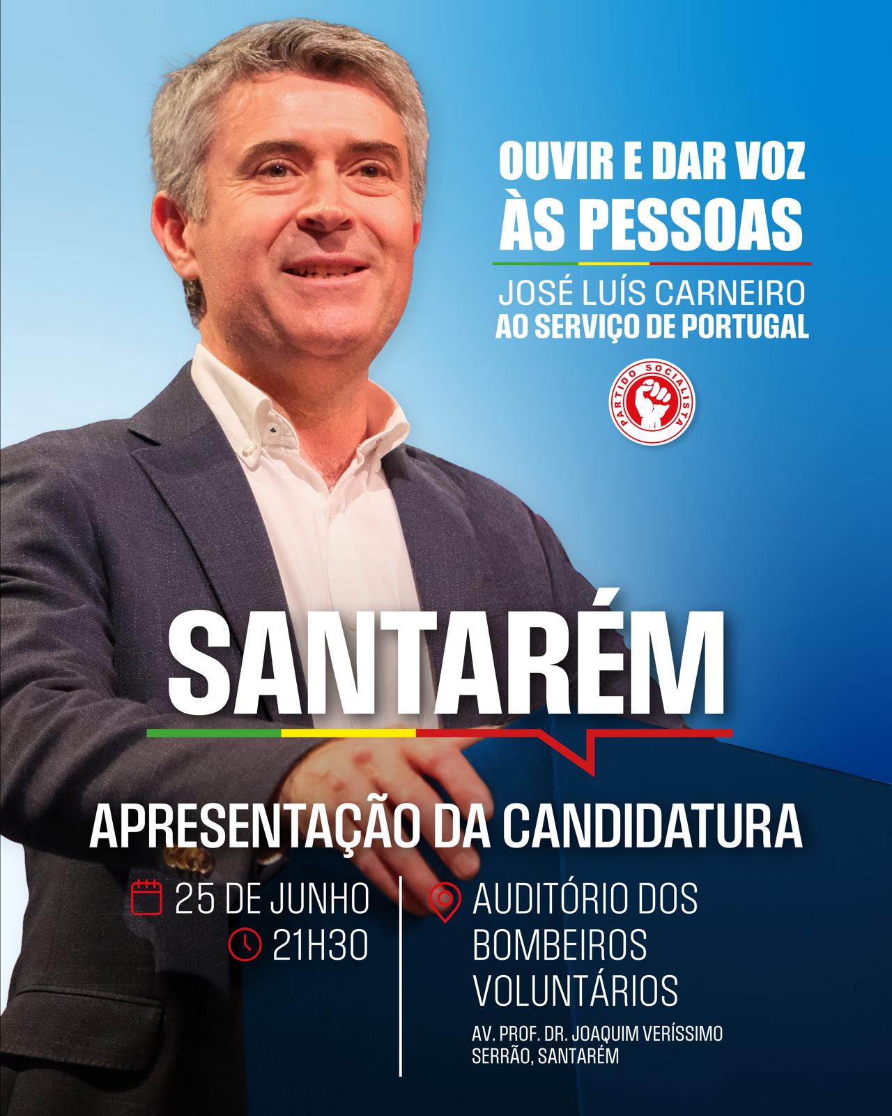 Apresentação de candidatura a SG em Santarém