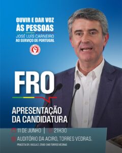 Apresentação de Candidatura na FRO