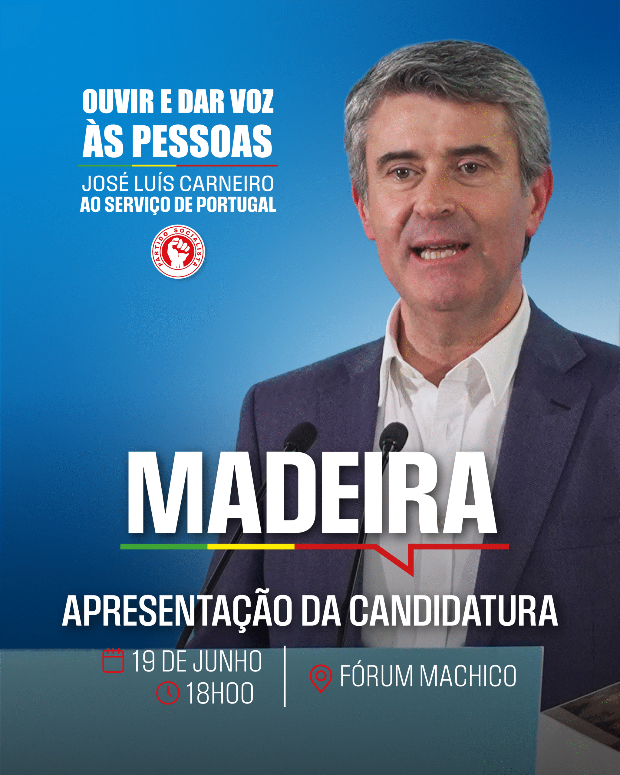 Apresentação da Candidatura na Madeira