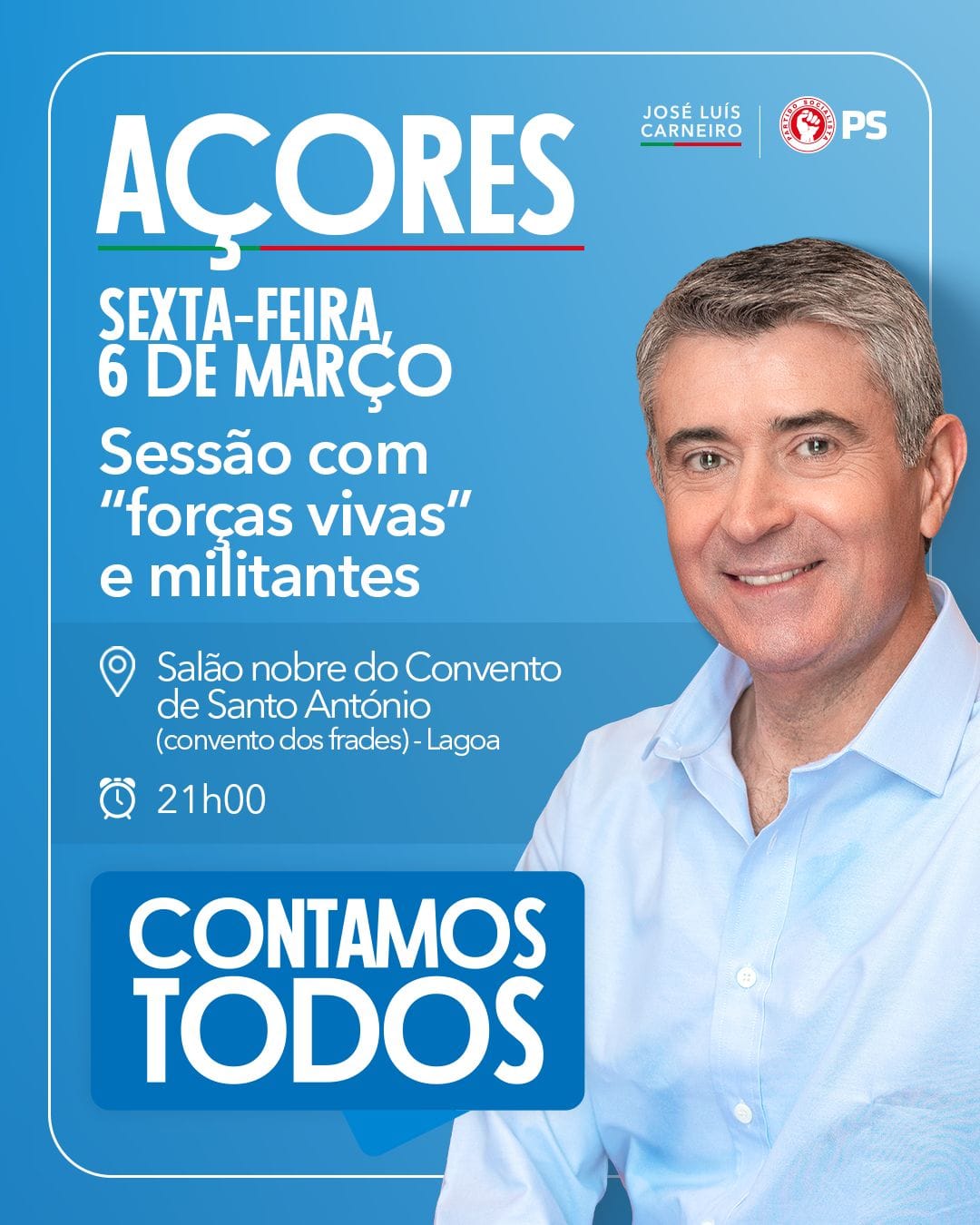 Rota “Contamos Todos” | Açores | Forças Vivas e Militantes