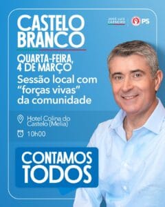 Rota Contamos Todos | Castelo Branco | Forças Vivas