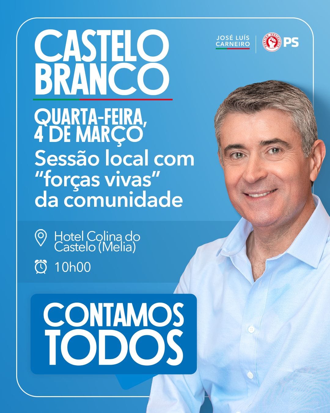 Rota Contamos Todos | Castelo Branco | Forças Vivas