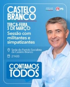Rota Contamos Todos | Castelo Branco | Militantes