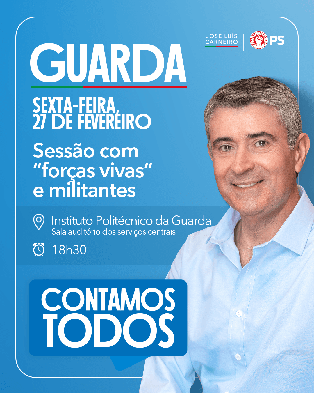 Sessão com militantes - Guarda