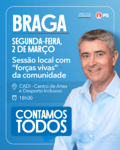 Roteiro "Contamos Todos" | Braga | Forças Vivas
