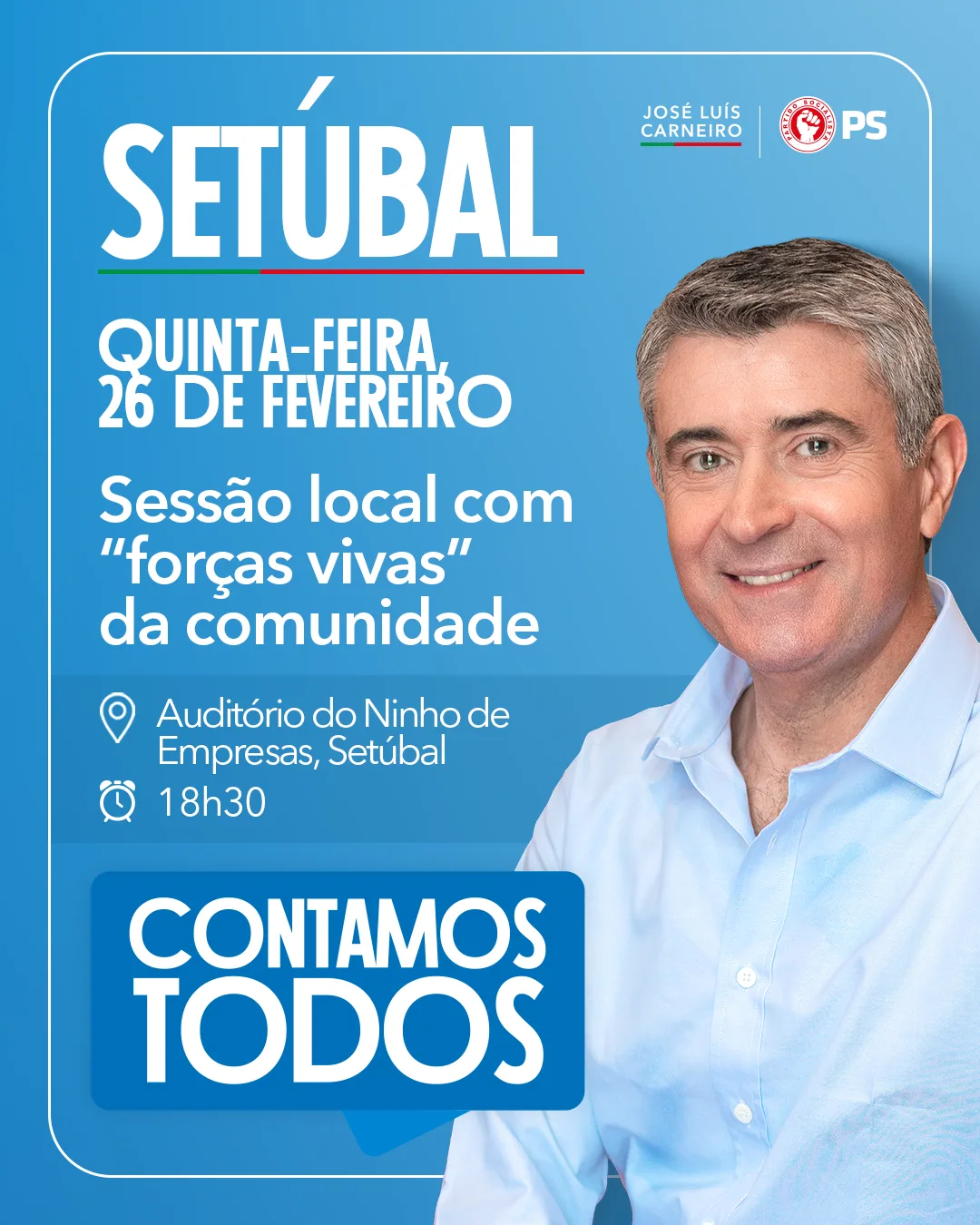 Sessão com Forças Vivas - Setúbal