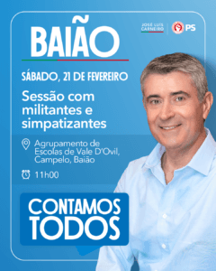 Rota “Contamos Todos” | Baião | Militantes