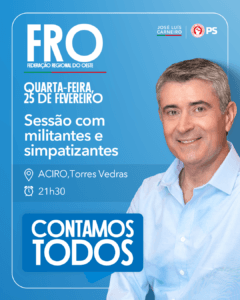 Rota “Contamos Todos” | FRO | Militantes